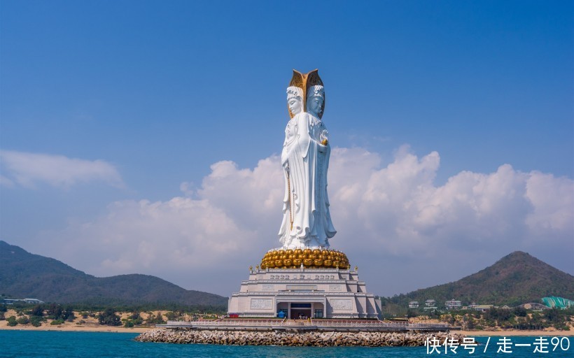 世界最大的观音像，比自由女神高15米，为何飞机起降都要绕其一圈