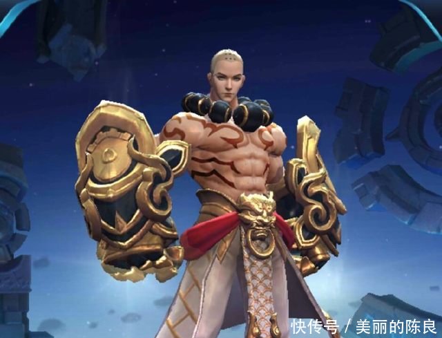 王者峡谷七大肌肉男,最后一个的肌肉肯定是画