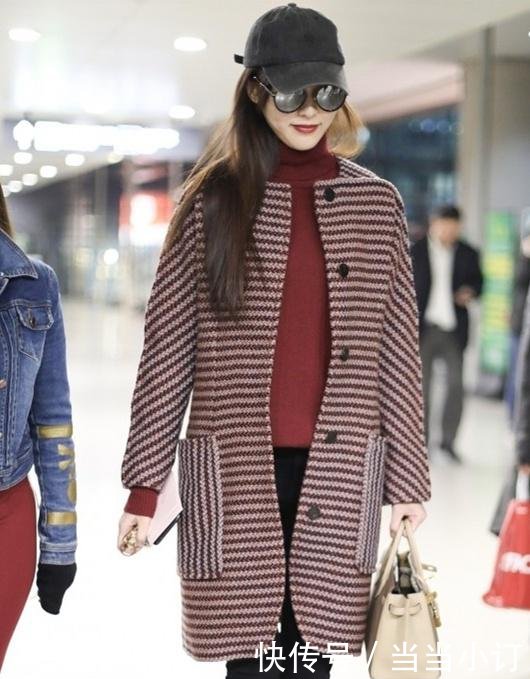 冬季想穿出高颜值,pick酒红色毛衣,软糯又舒适