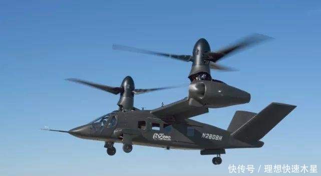 美国黑鹰直升机的末日 V280倾转旋翼机一架顶