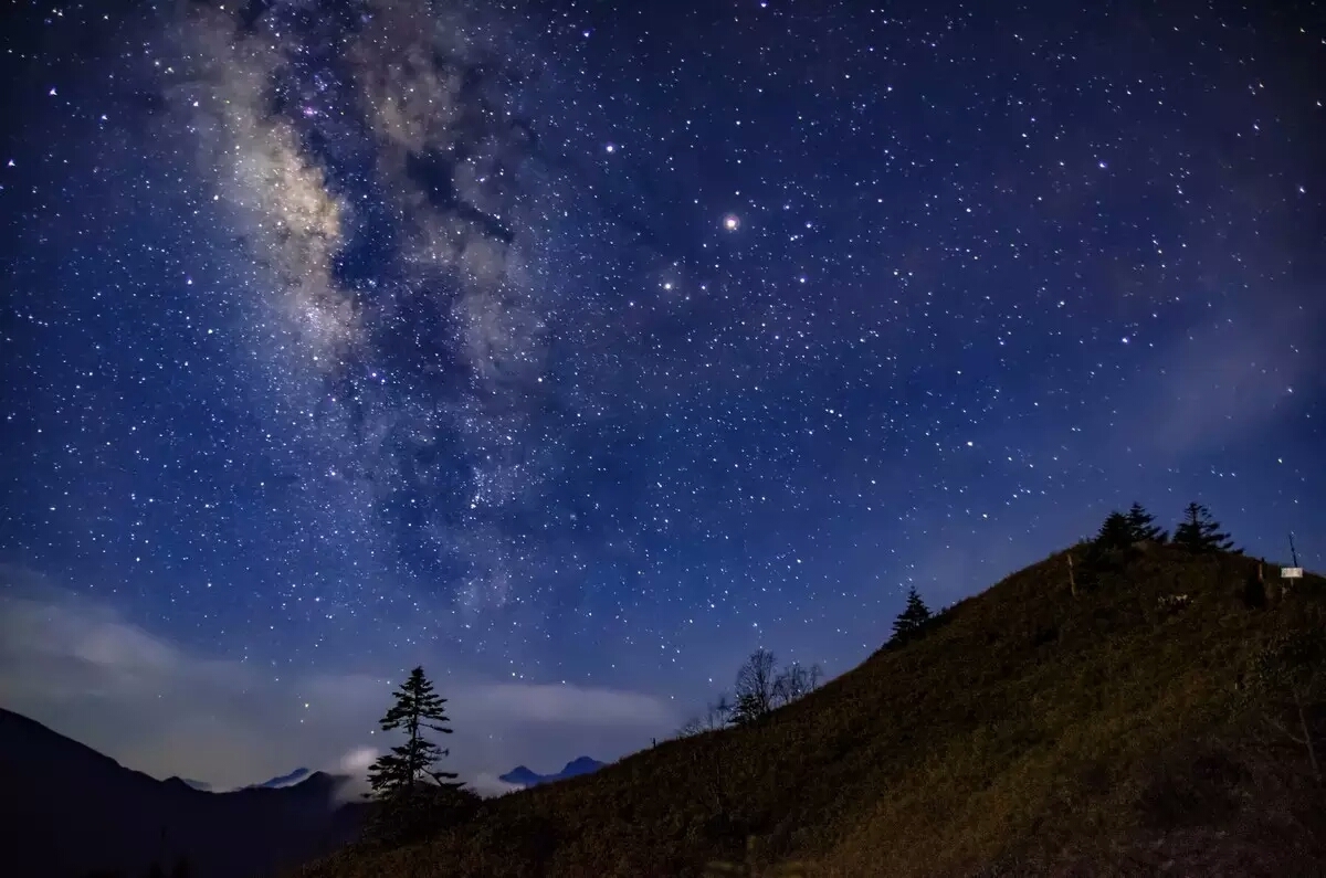 我能想到最浪漫的事,就是和你一起在川西高原仰望星空