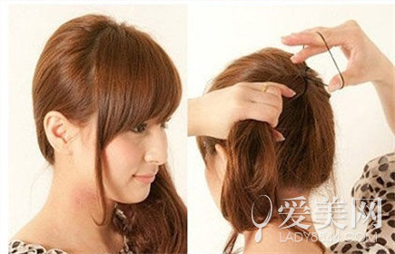 <em>长发发型</em>如何打理好侧分卷发or侧<em>马尾</em>_360问