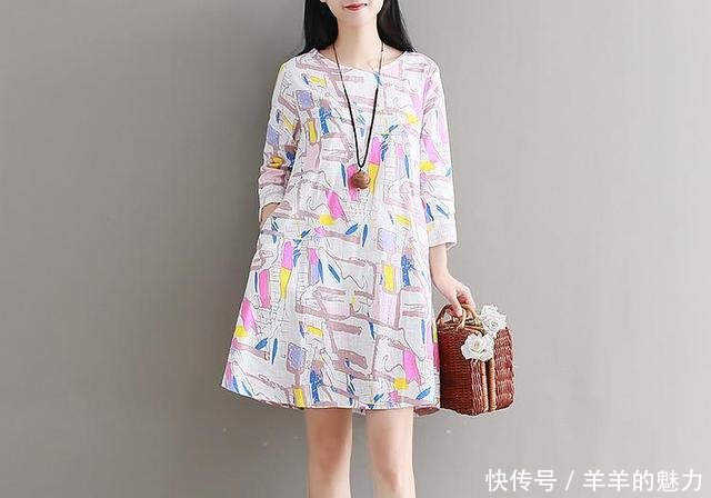 再也不担心没有漂亮衣服了,下面这些棉绸裙,
