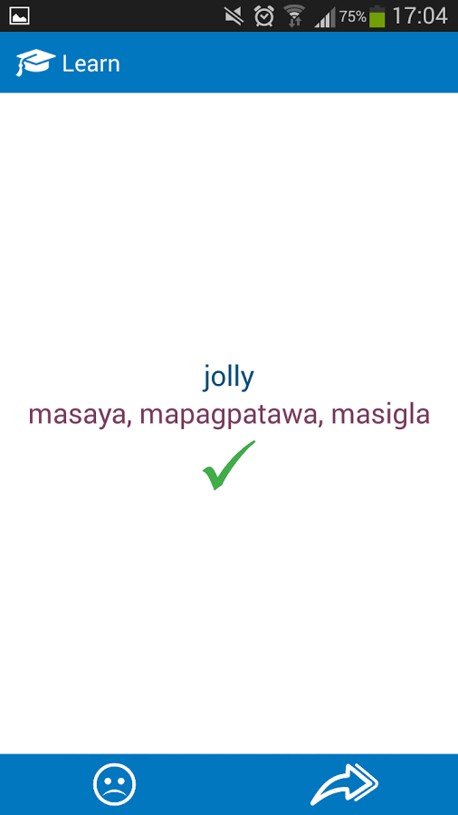 Filipino - English dictionary截图3