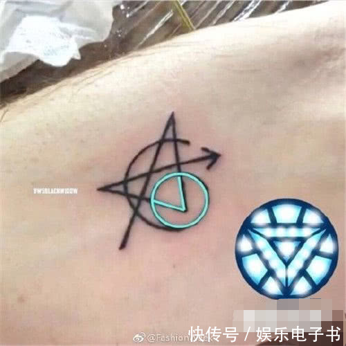 6大主演庆祝漫威十周年,集体纹身,只有他没参