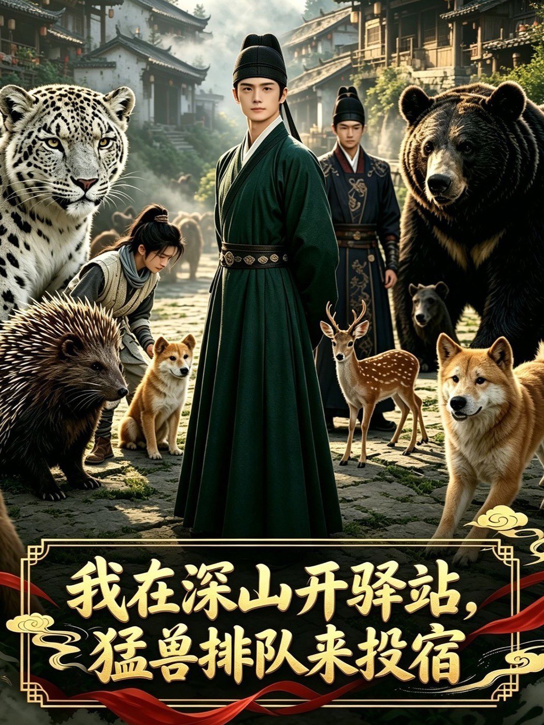 我在深山开驿站，猛兽排队来投宿
