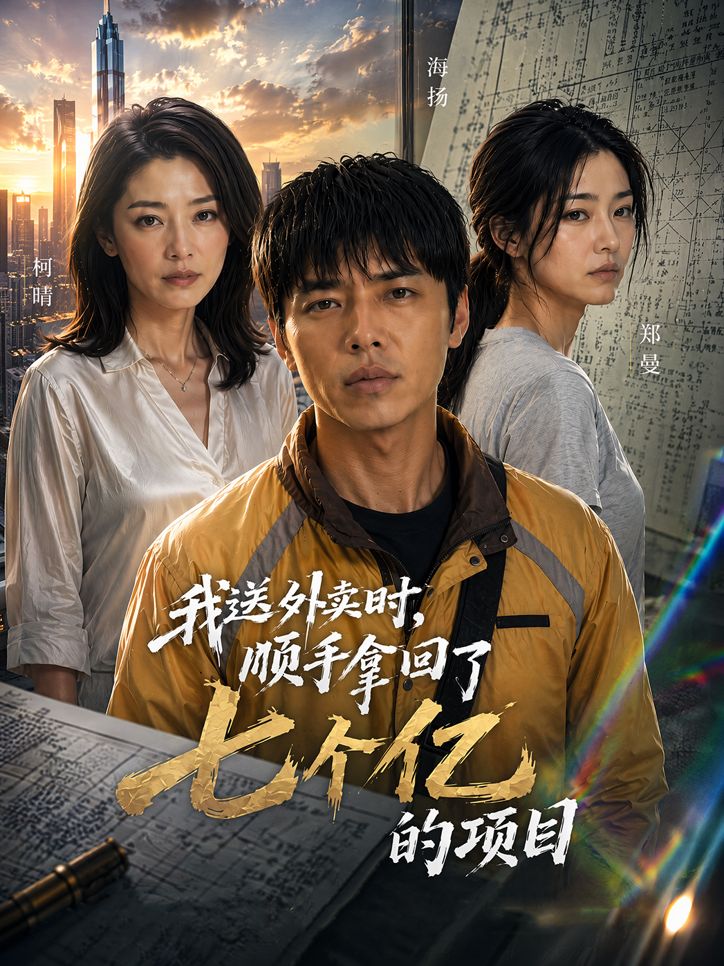 我送外卖时，顺手拿回了七个亿的项目
