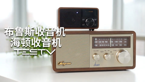 值不值得买 复古style—山进收音机