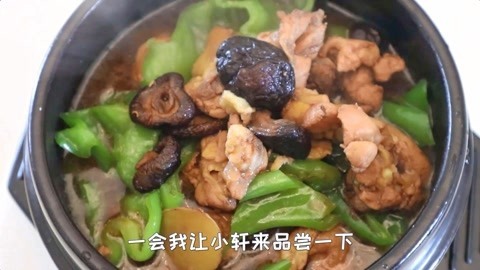 梁小轩和轩妈试吃各种美食 自制黄焖鸡PK外卖黄焖鸡