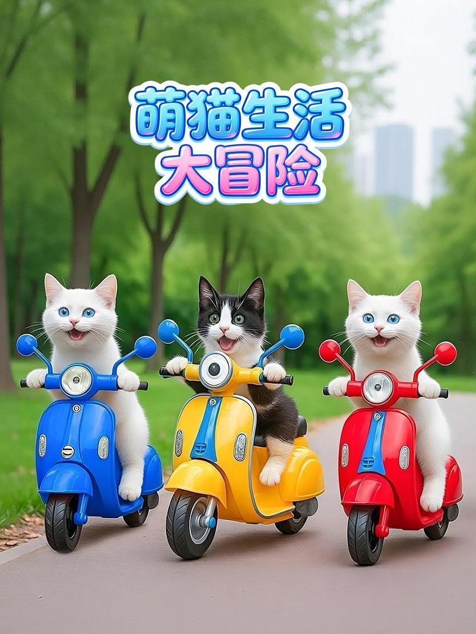萌猫生活大冒险