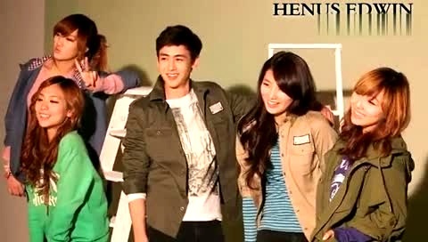 2PM 2012 Sprin Edwin CF 拍摄花絮 Edwin Filming (Original ver)-2PM miss A