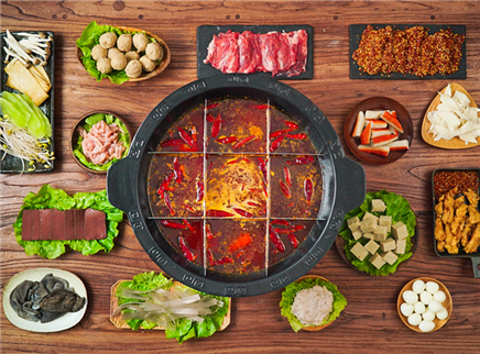 日食记 一个人吃九宫格火锅有多爽