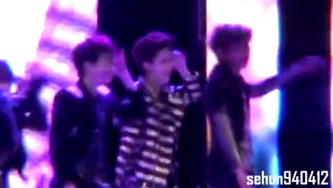 EXO MAMA 汉江市民公园油菜花公演 主世勋饭拍版 12/05/06-EXO-K