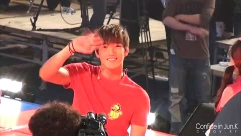 2PM MBC胜负之神录制 主峻秀 饭拍版 12/05/08-2PM