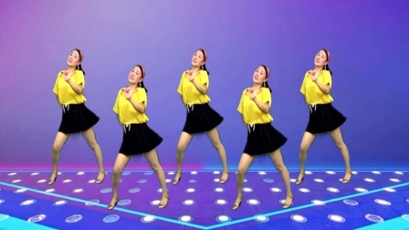 蓝莓思洁广场舞 原创正面演示附教学《中国范儿》创新64步
