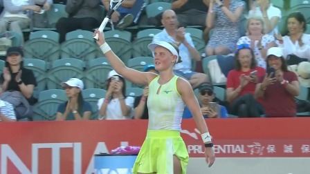 【全场回放】拉门斯2-1布克沙 2024年WTA香港站 第二轮