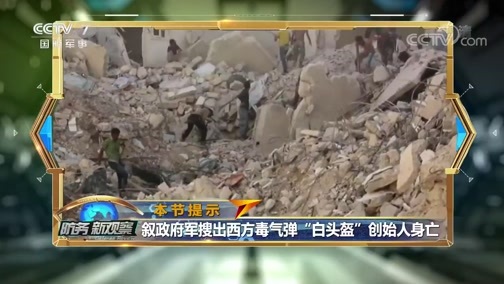 防务新观察 《防务新观察》 20191114 土叙战火 化武悬案 美建基地 叙利亚局势再更新？