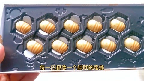 梁小轩和轩妈试吃各种美食 蜜蜂造型巧克力