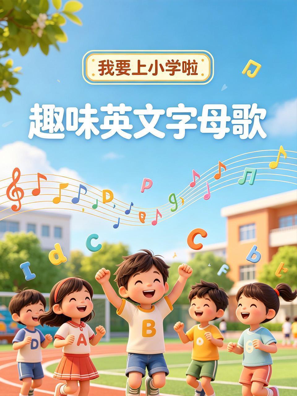 我要上小学啦：趣味英文字母歌