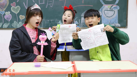全班同学都考试100分，是吃了小美的“幸运糖果”的原因吗？