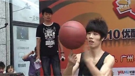 斗牛世界杯 2010优酷牛人全国总决选杭州赛区马凌炫技花式篮球