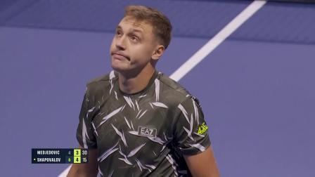 【全场回放】沙波瓦洛夫2-0梅杰多维奇 2024ATP贝尔格莱德站决赛