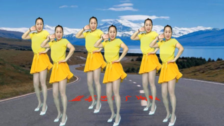 蓝莓思洁广场舞 温馨广场舞《幸福的爱你一辈子》动感32步 歌甜舞美 好听好看