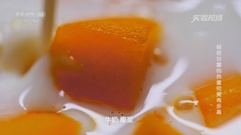 实验现场 《实验现场》 20230326 杨枝甘露的热量究竟有多高