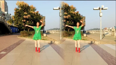 欢快广场舞《新春曲》时尚好看 优美旋律