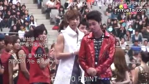 EXO Dream Concert Opening 主D.O & Kai 饭拍版 12/05/12-EXO-K