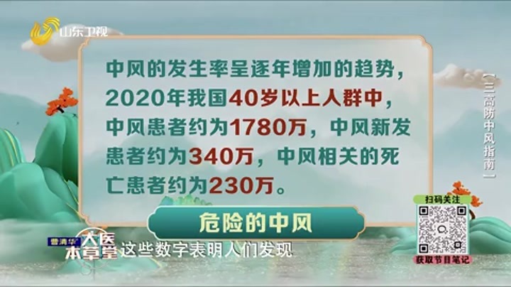 大医本草堂 中医补肾养阴 预防肾脏疾病三高防中风指南