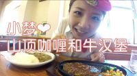 八甲田山顶山咖喱和牛汉堡肉