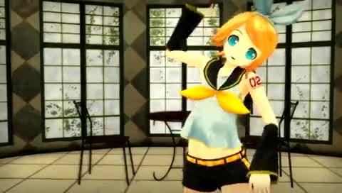 初音未来 ，-初音未来 (初音，miku)镜音双子 (鏡音)重音teto (重音)