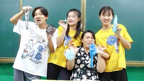 美女家务事 同学们PK做无硼砂驱蚊泥