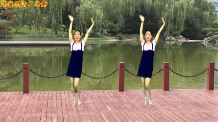 蓝莓思洁广场舞 柔美广场舞《一场秋雨》甜歌美舞 久看不腻