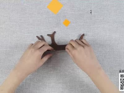 朵妈手工课 第一季 朵妈手工课：瓦楞纸立体大树