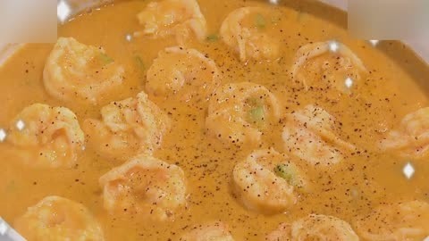 浓汤焗虾球新做法 翡翠白玉鸡粥可补钙