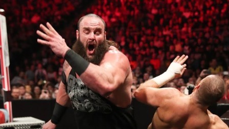 WWE RAW 2019 【RAW 05/13】人间怪兽血虐萨米 被佞人干扰