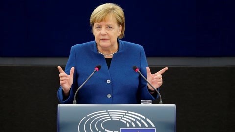 环球火力点 默克尔：总有一天要建立一支真正的欧洲军队