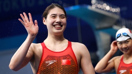 英姿飒爽！中国女将谱写奥运乐章