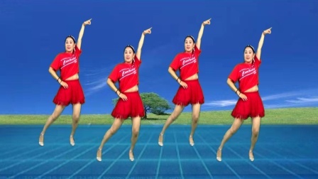 流行32步《风雨人生路》正面演示