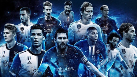 FIFA年度最佳阵容: 梅西C罗范戴克领衔，皇马4人入选