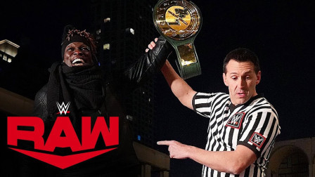 WWE RAW 2019 【RAW 12/23】柱子的24/7被圣诞老人抢走