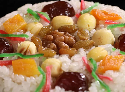 美食台 八宝饭 年夜饭的压轴甜点