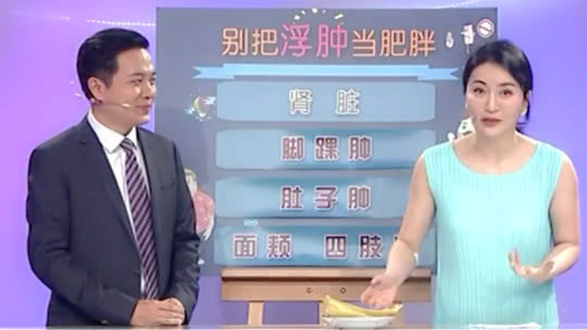 X诊所. 莫把浮肿当小事