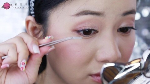 新手化妆教程 化妆入门34 如何贴假睫毛