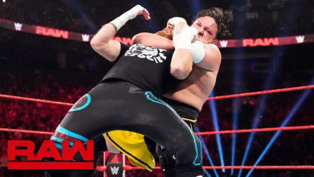 WWE RAW 2019 【RAW 08/12】萨摩亚乔被散播谣言的键盘侠伤透了心，表示永不原谅