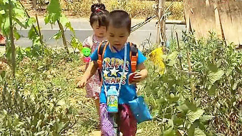人生第一次第1季 萌妹子要保护哥哥 子然送咪咪去彭浪屿