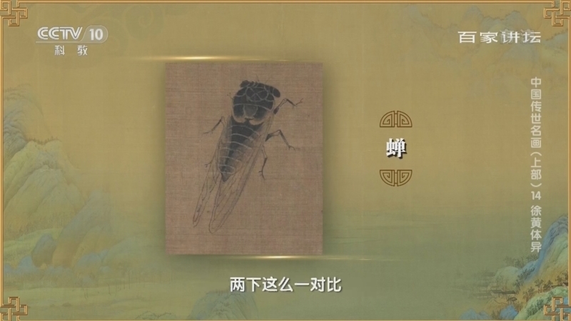 百家讲坛 《百家讲坛》 20220228 中国传世名画（上部） 14 徐黄体异