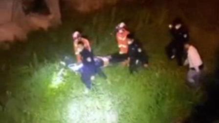 @所有人 心比酒量“大”！醉酒男子深夜坠沟，救援全程没醒